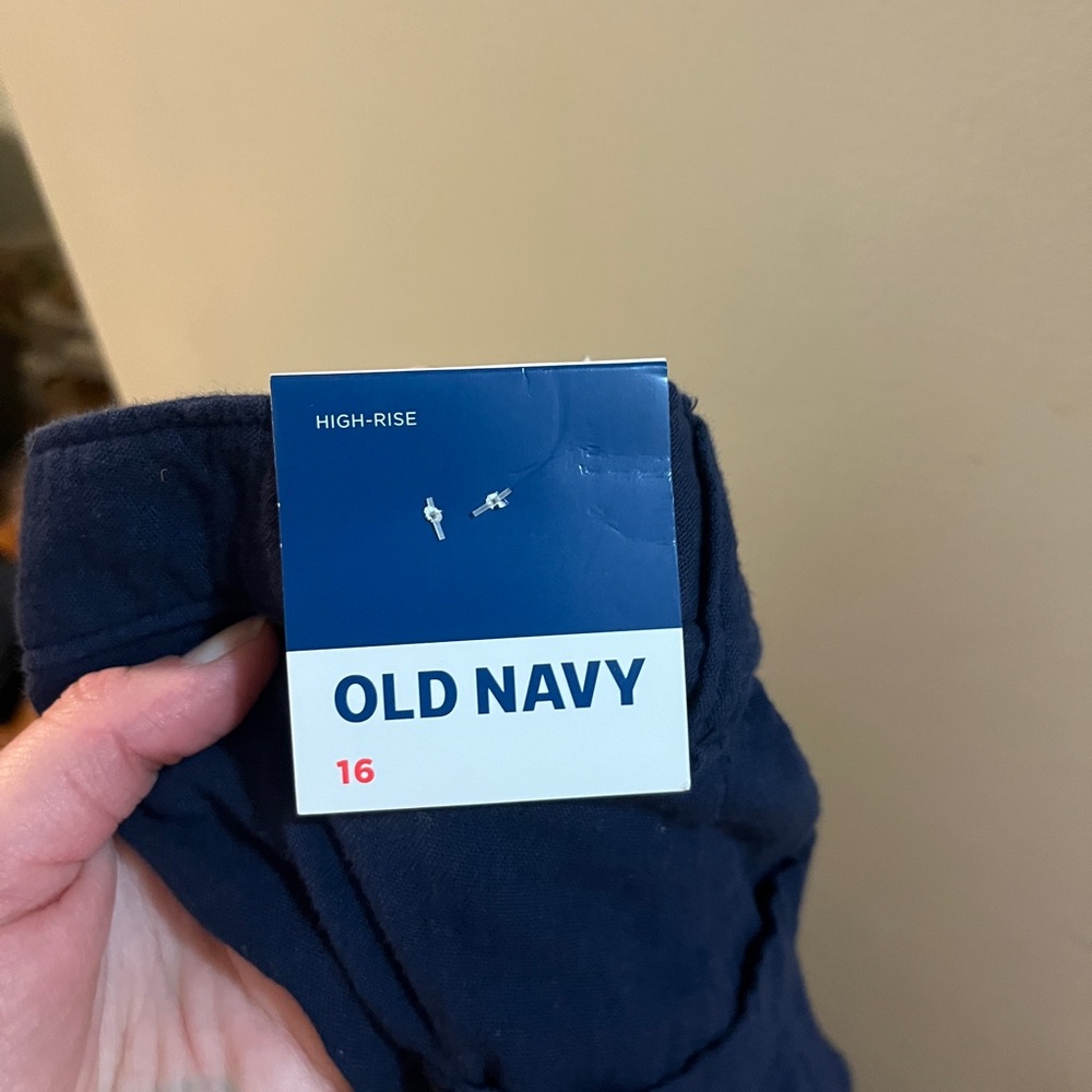 Navy soft pants - Picture 2 of 6